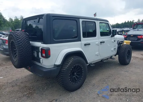 2019 Jeep Wrangler Unlimited Sahara 4X4 z USA, uszkodzony, nr VIN 1C4HJXEG7KW602196